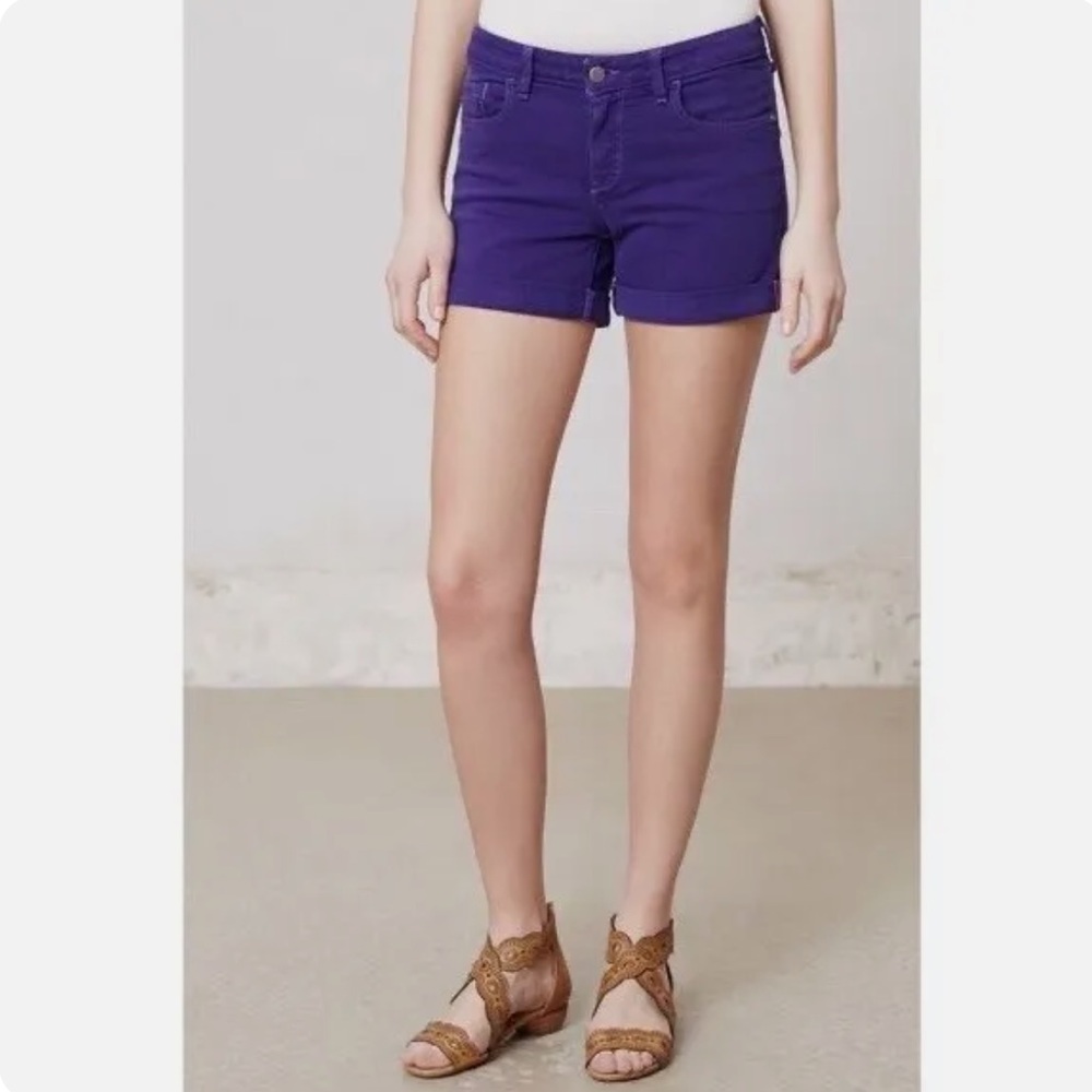 Anthropologie Pilcro and the press Putple Shorts
